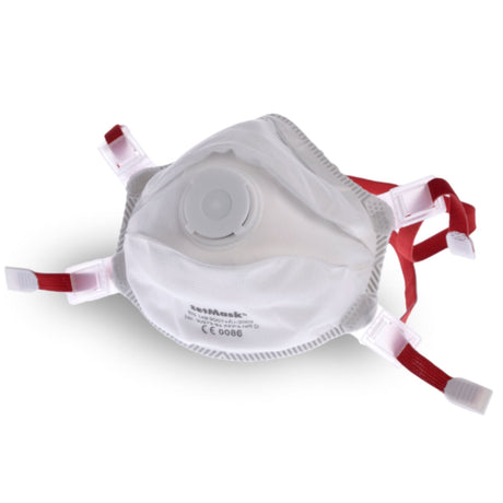 zetMask FFP3 Feinstaubfiltermaske mit Ausatemventil, druckfreier Dichtsitz