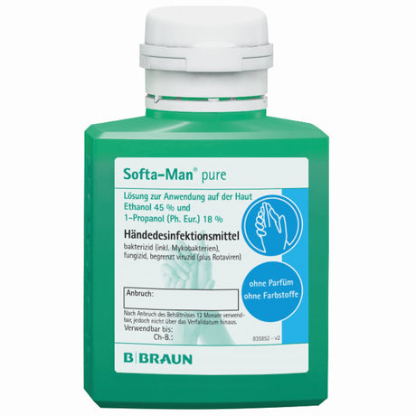 B. Braun Softa Man pure Händedesinfektion, hygienisch und chirurgisch