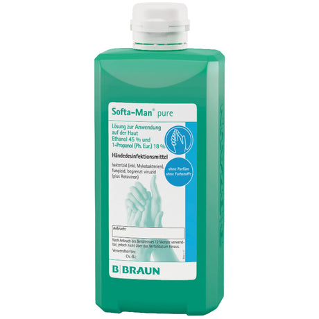 B. Braun Softa Man pure Händedesinfektion, hygienisch und chirurgisch – Ansicht 2