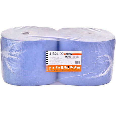 zetPutz Multiclean Putztuchrolle, 3-lagig, blau – griffbereit und robust