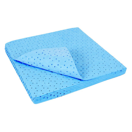 zetSorb Ölsaugtücher, blau – staubfrei und schwimmfähig – Ansicht 7