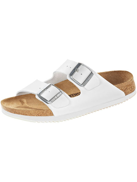 Birkenstock Arizona Prof normale Weite – weiß