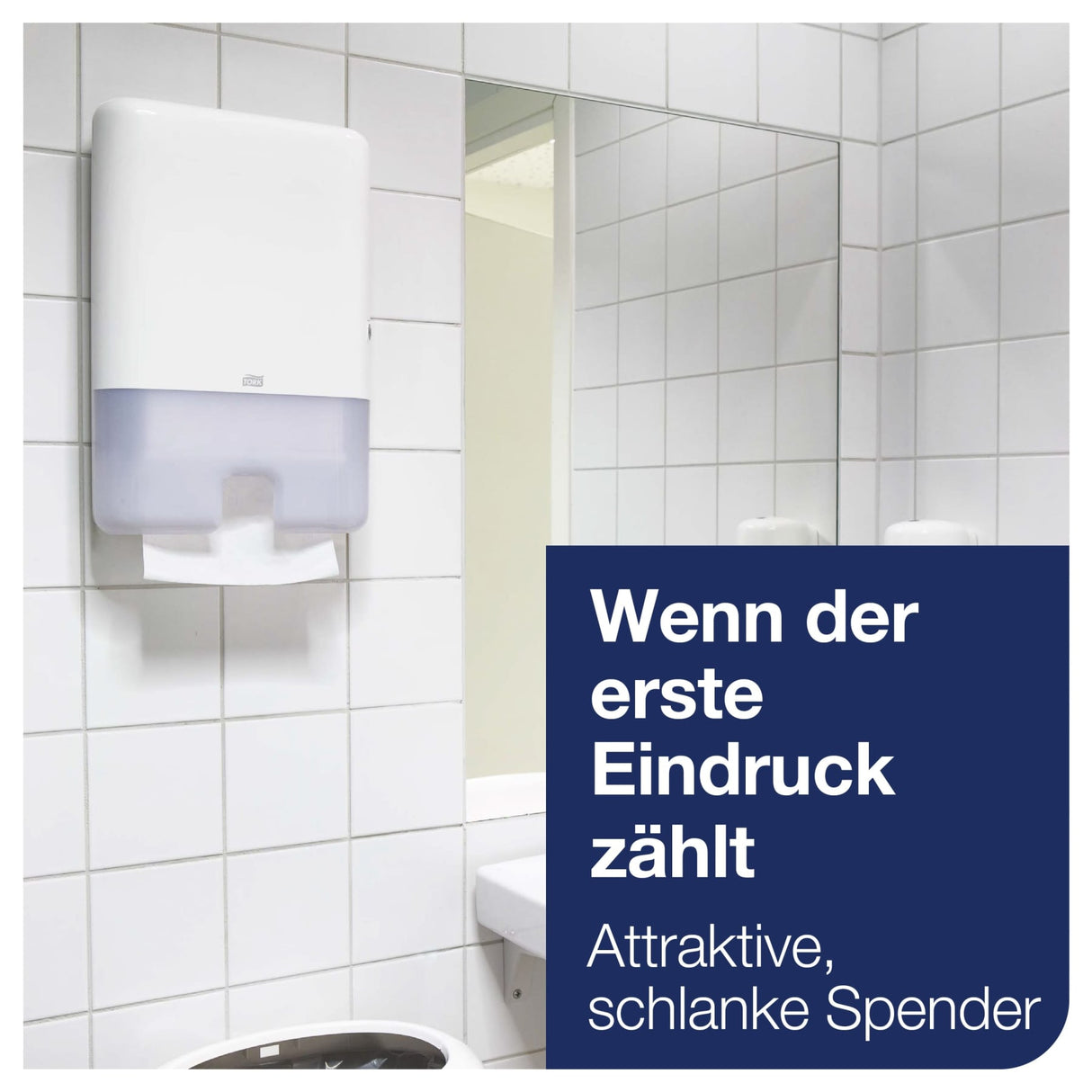 Tork Xpress Multifold-Handtuchspender mit Sichtfenster, H2 – Ansicht 2