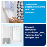 Tork Xpress Multifold-Handtuchspender mit Sichtfenster, H2 – Ansicht 4