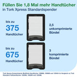 Tork Xpress Multifold-Handtuchspender mit Sichtfenster, H2 – Ansicht 6