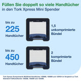 Tork Xpress Mini Handtuchspender, extra schmal, H2 – Ansicht 3