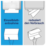 Tork Mini Handtuchspender mit seitlich öffnender Blende, H3 – Ansicht 12