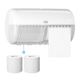 Tork Elevation Toilettenpapierspender für zwei Kleinrollen, T4 – Ansicht 2