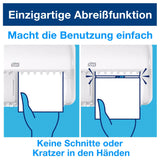 Tork Elevation Toilettenpapierspender für zwei Kleinrollen, T4 – Ansicht 13