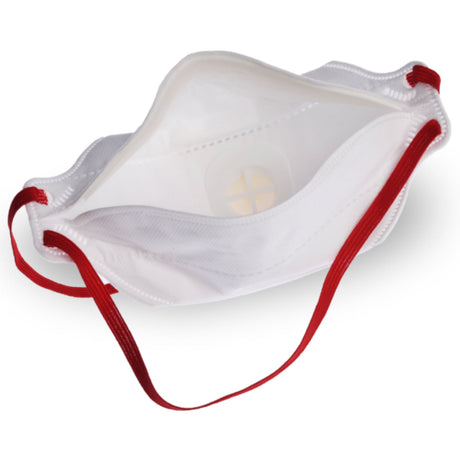 zetMask FFP3 Feinstaubfiltermaske mit Ausatemventil, dreiteiliges Design – Ansicht 2