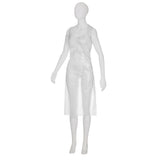 AMPri Med-Comfort Einwegschürze light, 75 × 125 cm, weiß - 1 Packung = 100 Stück