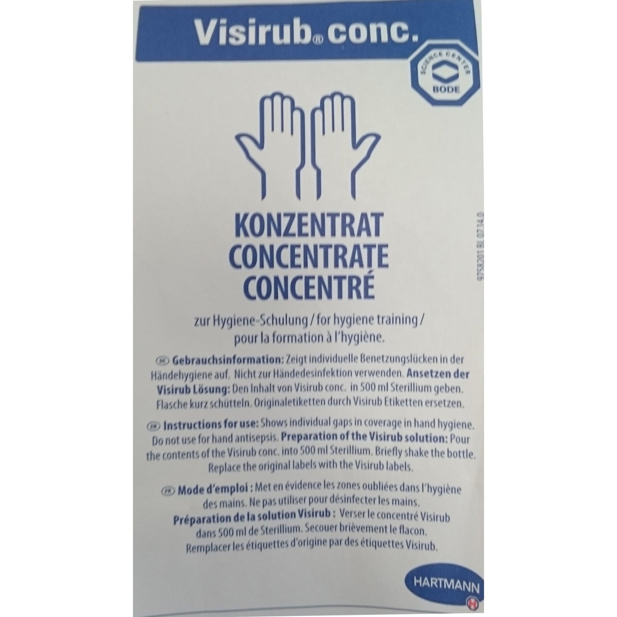 Bode Visirub Testkonzentrat – Ansicht 4