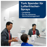 Tork Elevation Duftspender A1, elektronisch programmierbar, lange Akkulaufzeit – Ansicht 2