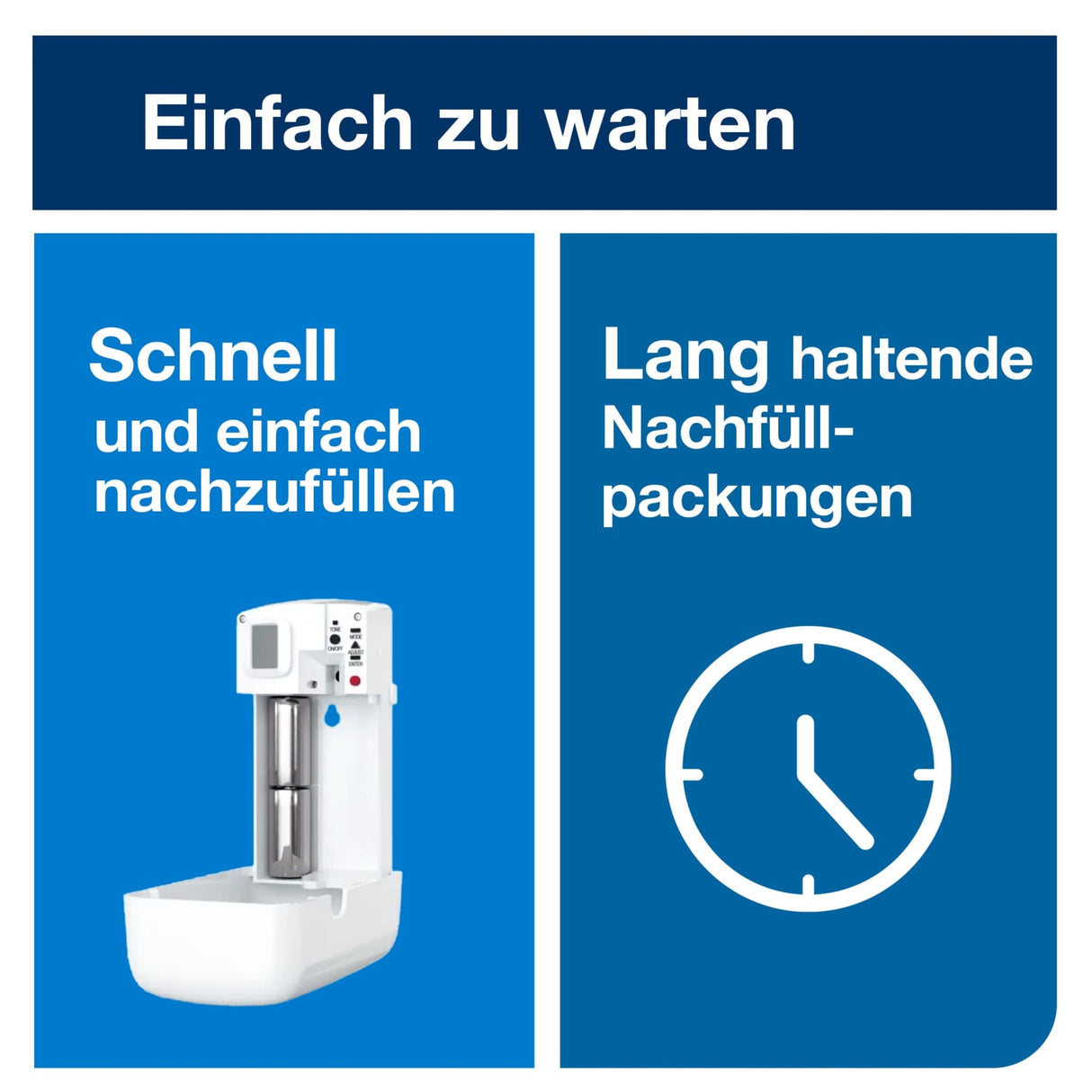 Tork Elevation Duftspender A1, elektronisch programmierbar, lange Akkulaufzeit – Ansicht 4