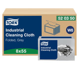 Tork Industrie Reinigungstuch 520, 1-lagig, grau, W8