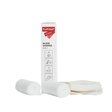 Plum Pull1Aid Blood Stopper 4-in-1 Wundverband steril – Ansicht 2