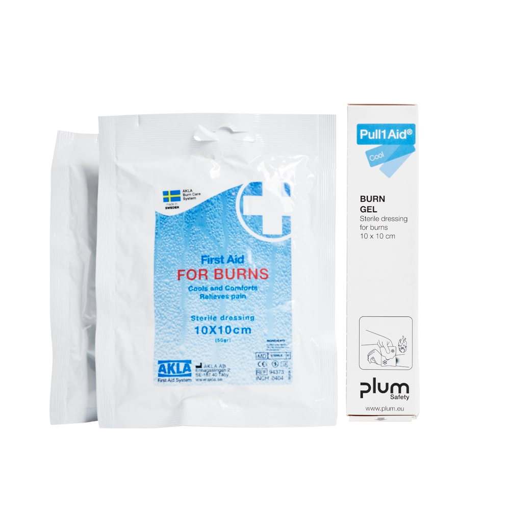 Plum Pull1Aid Cool Burn Gel-Kompresse steril – Ansicht 2