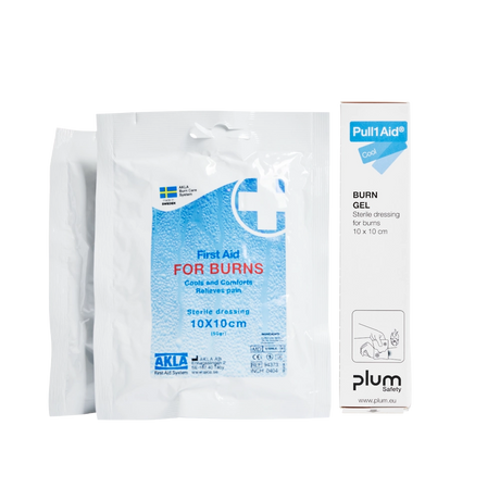 Plum Pull1Aid Cool Burn Gel-Kompresse steril – Ansicht 2