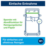Tork Performance Bodenständer W1, mobil, mit hoher Kapazität – Ansicht 7