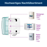 Tork Performance Innenabrollungsspender W2, hohe Kapazität, wandmontiert – Ansicht 4