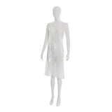 AMPri Med-Comfort Einwegschürze, 75 × 120 cm, weiß - 1 Packung = 50 Stück