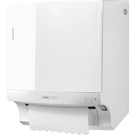 CWS Paradise Paperroll Rollenpapierspender, mechanisch mit automatischer Schneidevorrichtung – Ansicht 3
