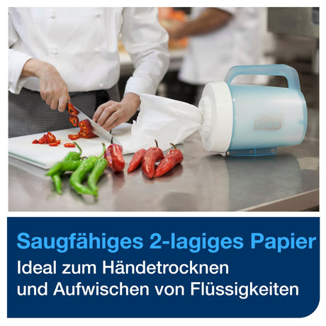 Tork Advanced Papierwischtuch 420, 2-lagig, weiß – Ansicht 2