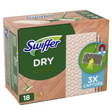Swiffer Dry Wischtücher trocken, Nachfüllpackung mit 3D-Struktur