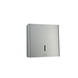 CWS ObjectLine Großrollen-Toilettenpapierspender, Edelstahl, für 26 cm Großrollen, mit Zylinderschloss