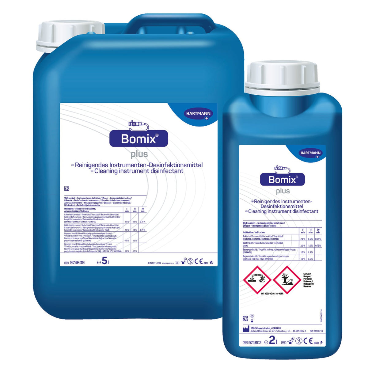 Bode Bomix plus Instrumentendesinfektion – Karton 4 x 2 Liter, Ansicht 2
