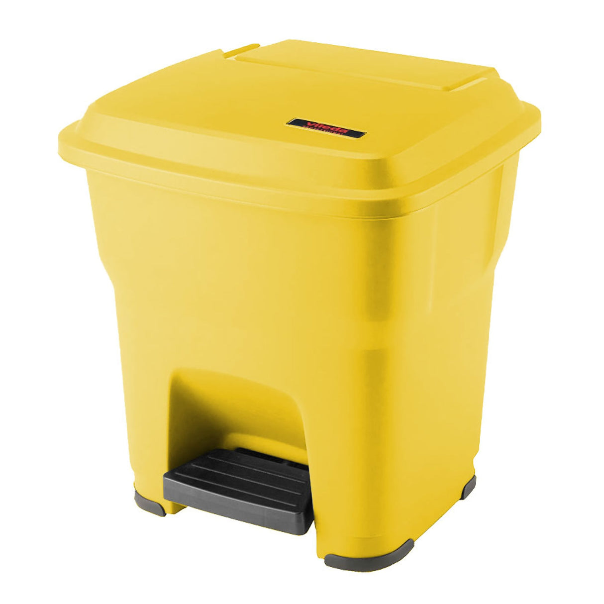 Vileda Professional Abfalleimer Hera mit Pedal, 35 Liter – berührungslose Nutzung – Ansicht 3