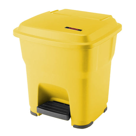 Vileda Professional Abfalleimer Hera mit Pedal, 35 Liter – berührungslose Nutzung – Ansicht 3
