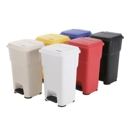 Vileda Professional Abfallbehälter Hera mit Pedal, 60 Liter – berührungslose Nutzung – Ansicht 2