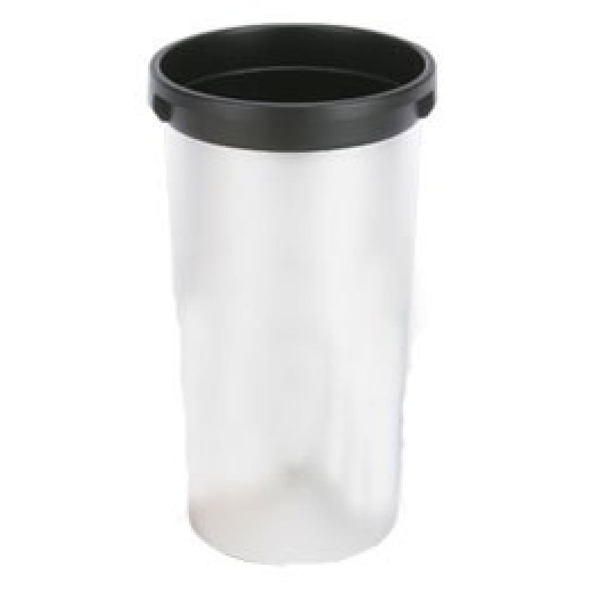 Vileda Professional Abfalleimer Iris, rund – Metalloptik, rostbeständig