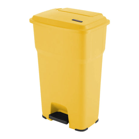 Vileda Professional Abfalleimer Hera mit Pedal, 85 Liter – berührungslose Nutzung – Ansicht 3