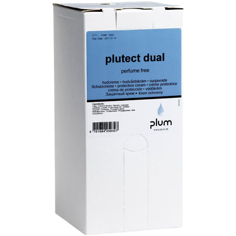 Plum Plutect Dual Hautschutzcreme – ohne Duftstoffe, für wechselnde Arbeitsstoffe – Ansicht 2