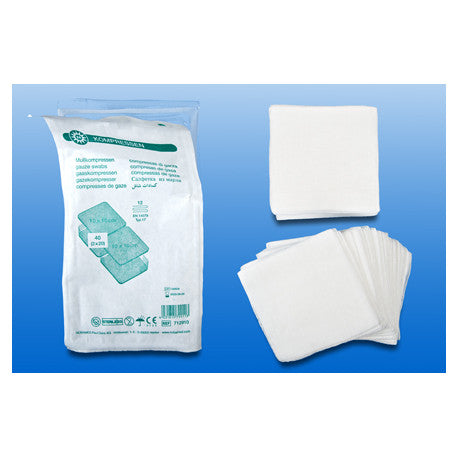 Noba Mullkompressen steril 12-lagig 3 x 40 Stück 10 x 10 cm