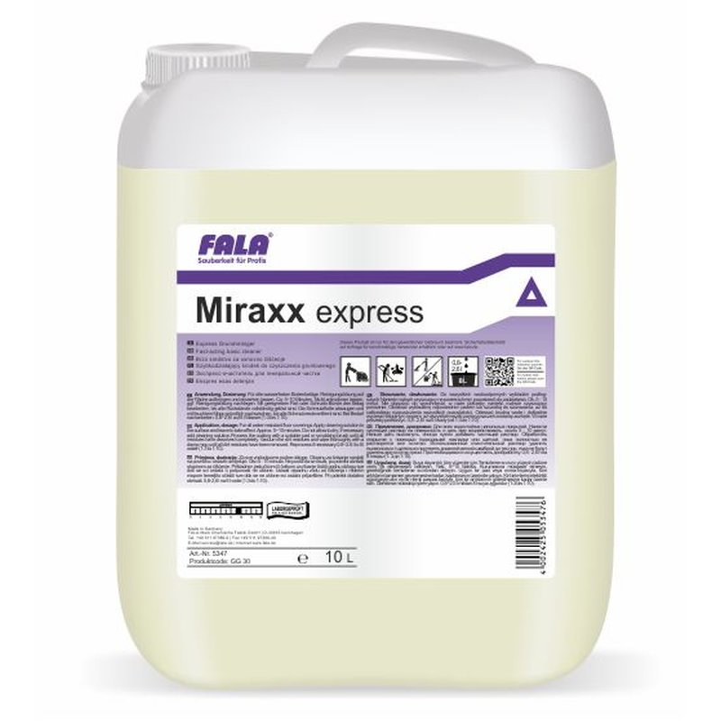 FALA Grundreiniger Miraxx Express FALA geruchsarm schnell u. kraftvoll 10 Liter