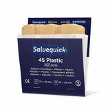Salvequick wasserabweisende Pflaster Nachfüllpackung 45 Strips)