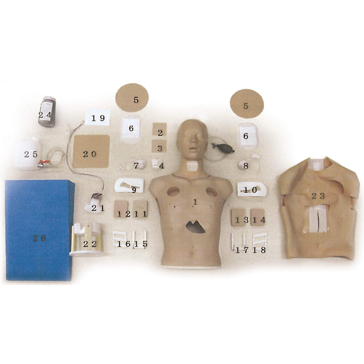 Erler-Zimmer Halsabdeckung, Haut ohne Schnitt, 10er Pack für LM93