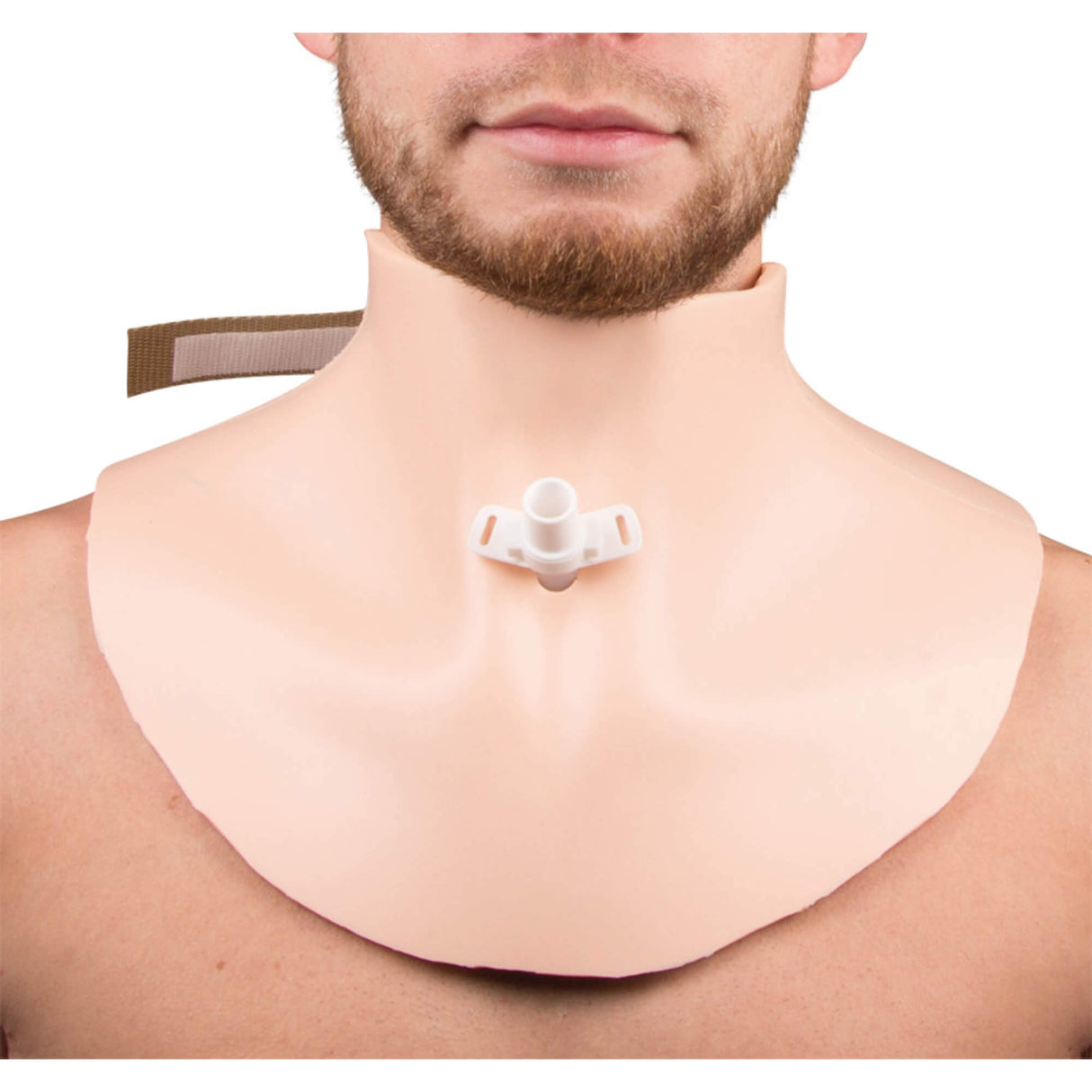 Erler-Zimmer Simulations-Übungsplatte für Tracheostomie-Pflege