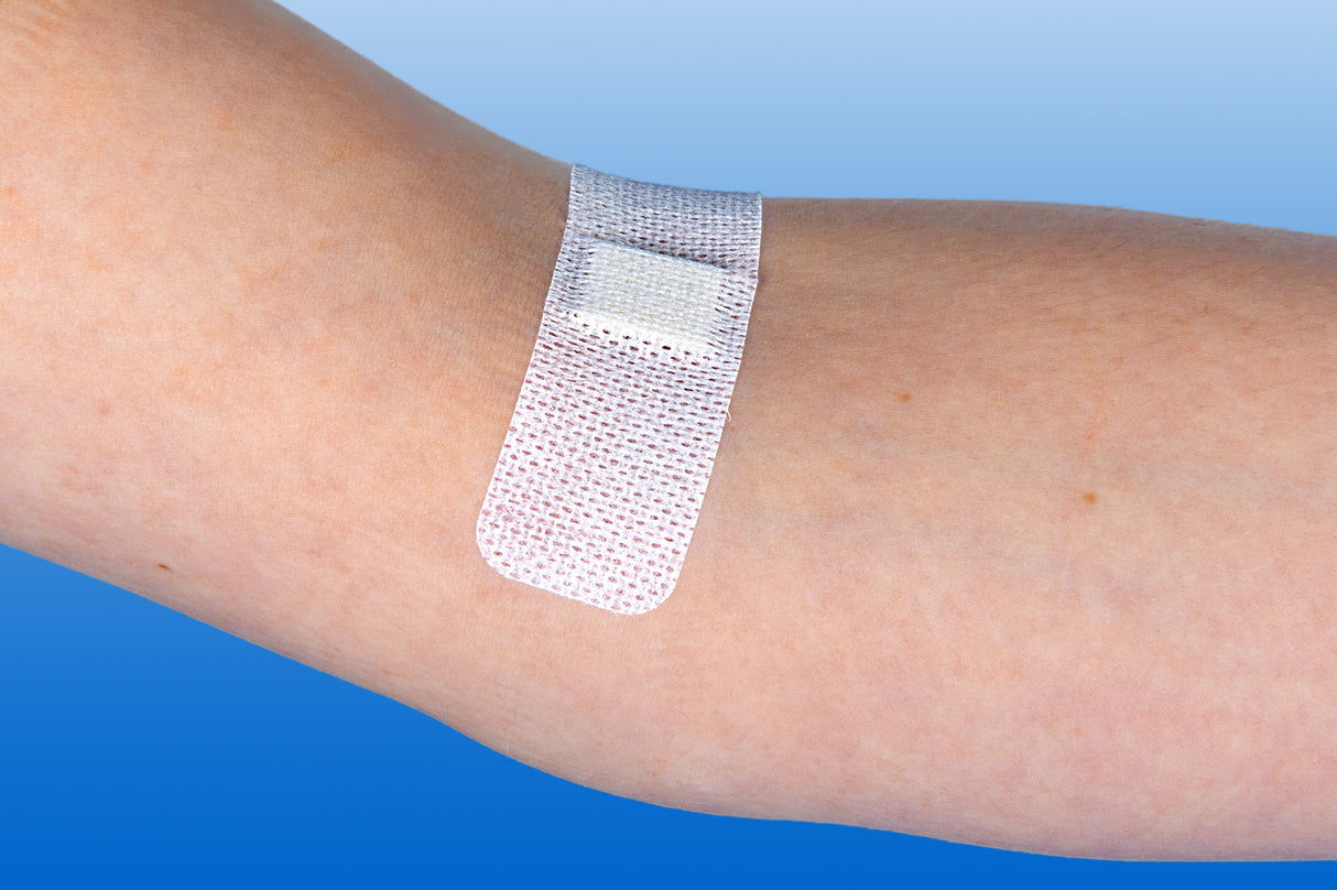 NOBA Rudablock® Dialysepflaster 2,5 cm x 8,5 cm weiß 100 Stück