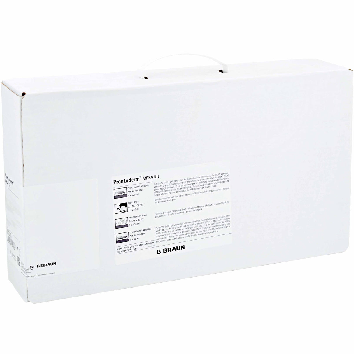 B. Braun Prontoderm MRSA Kit, kompaktes Reinigungsset – Ansicht 2