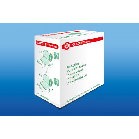 NOBA Nobadur® Kurzzugbinde Verband Set 5 m x 8 cm und 5 m x 10 cm