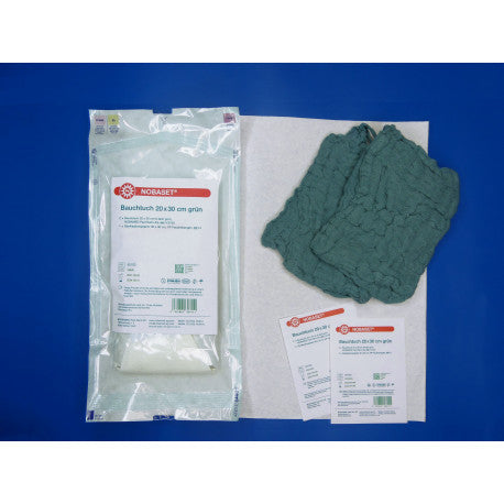 NOBA Nobaset® Bauchtuch mit Schlaufe grün 6-lagig