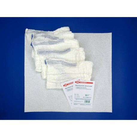 NOBA Nobaset® Bauchtuch mit Schlaufe weiß 6-lagig