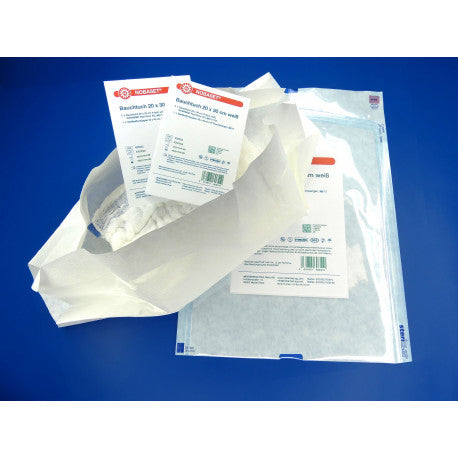 NOBA Nobaset® Bauchtuch mit Schlaufe weiß 6-lagig