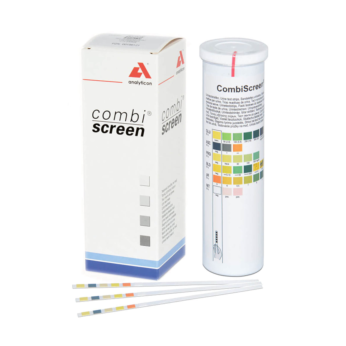 Analyticon CombiScreen 5 + N PLUS Harnteststreifen