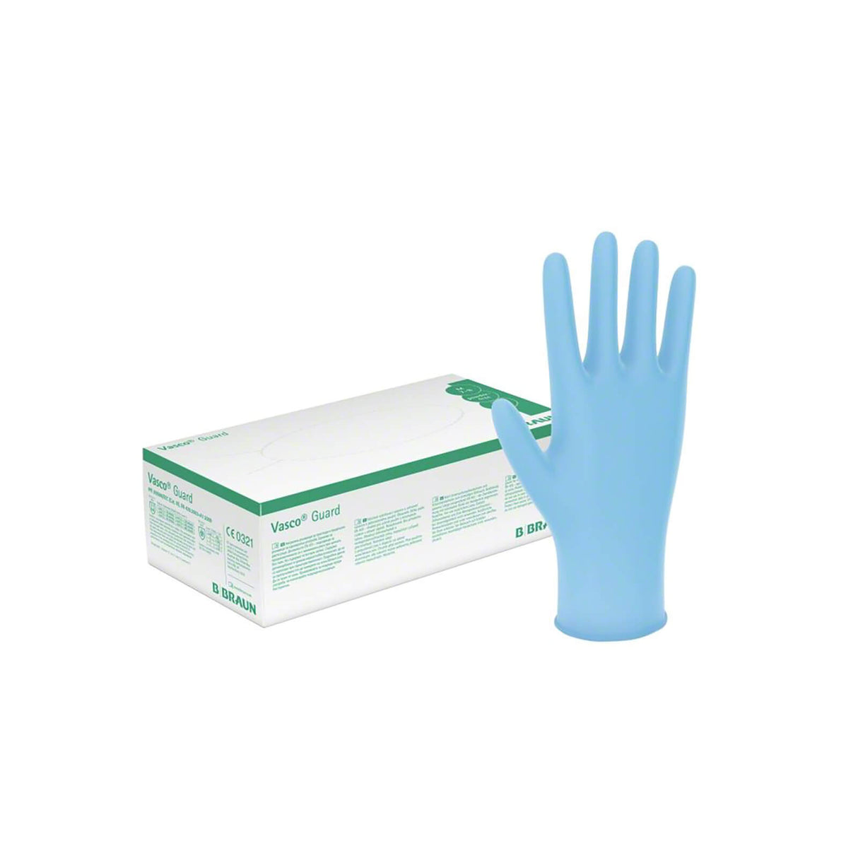 B.Braun Vasco Guard Nitril U.-Handschuhe, Gr. M / 7-8 (100 Stck.)