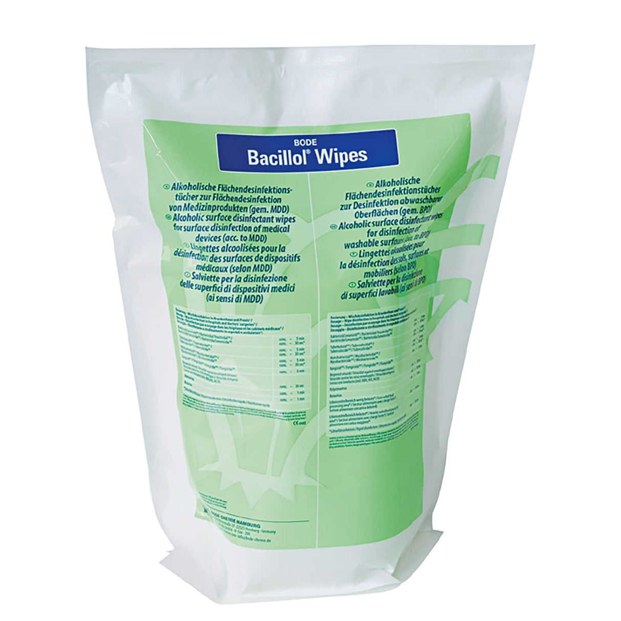 BODE Bacillol Wipes Desinfektionstücher (90 Tücher) 4 Beutel